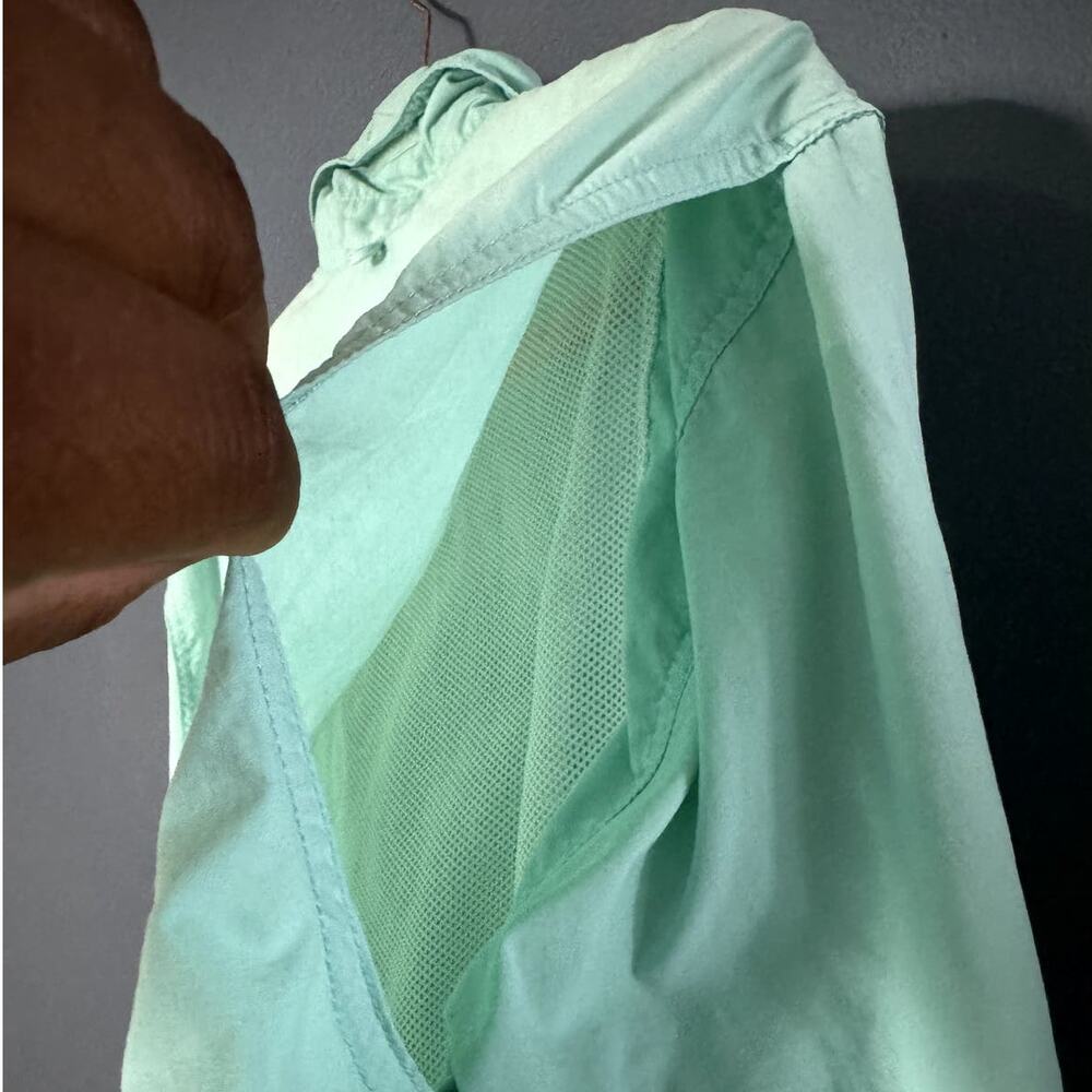 Bimini Bay Outfitters Short Sleeve Button Up Vented Fishing Shirt Size Medium - Picture 8 of 12